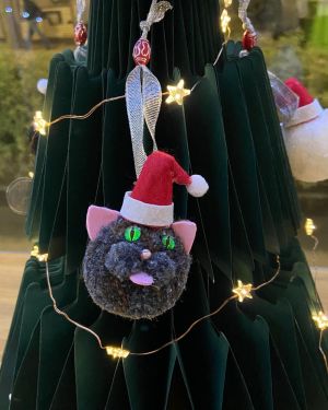 Bola de navidad gatete
