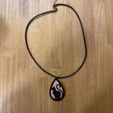 Colgante madera gato