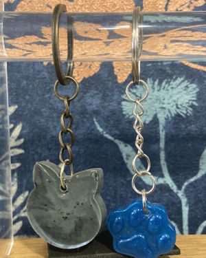 Llavero pequeño resina