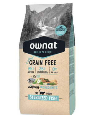 Ownat Grain Free Sterilized Fish