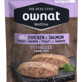 Comida húmeda Pollo y Salmón